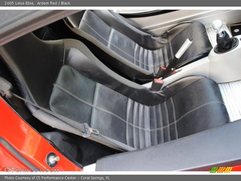 Ardent Red / Black 2005 Lotus Elise