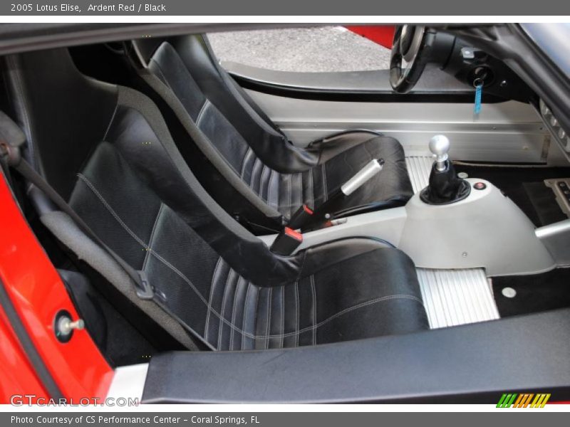 Ardent Red / Black 2005 Lotus Elise