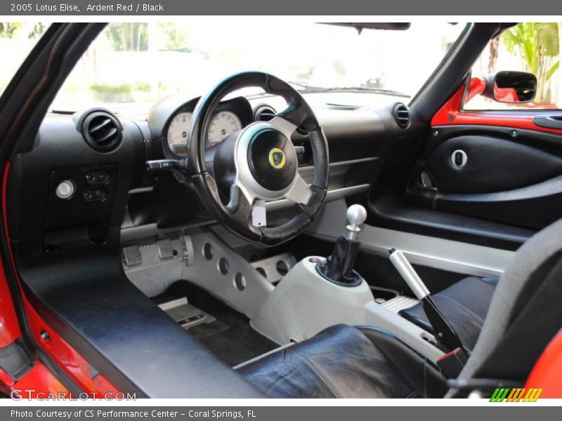 Black Interior - 2005 Elise  