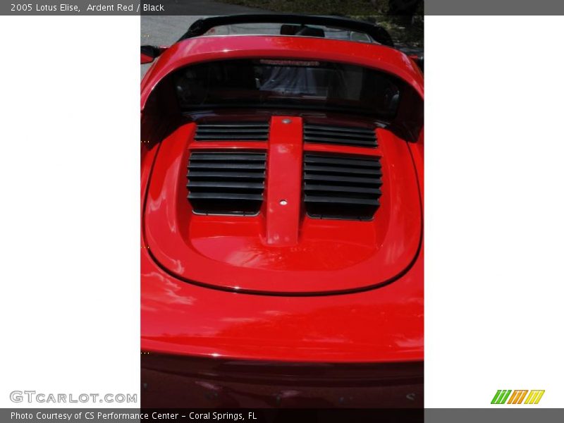Ardent Red / Black 2005 Lotus Elise