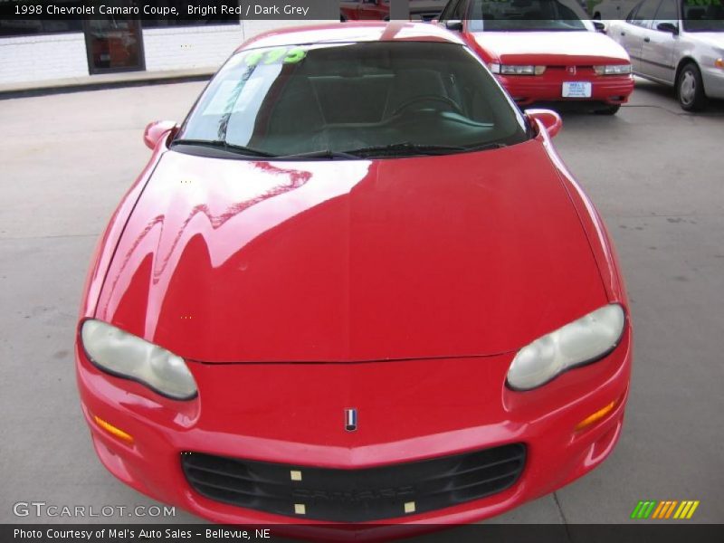 Bright Red / Dark Grey 1998 Chevrolet Camaro Coupe