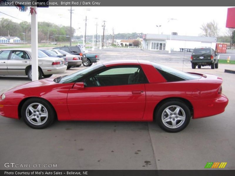 Bright Red / Dark Grey 1998 Chevrolet Camaro Coupe