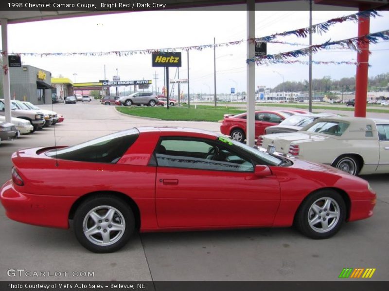 Bright Red / Dark Grey 1998 Chevrolet Camaro Coupe