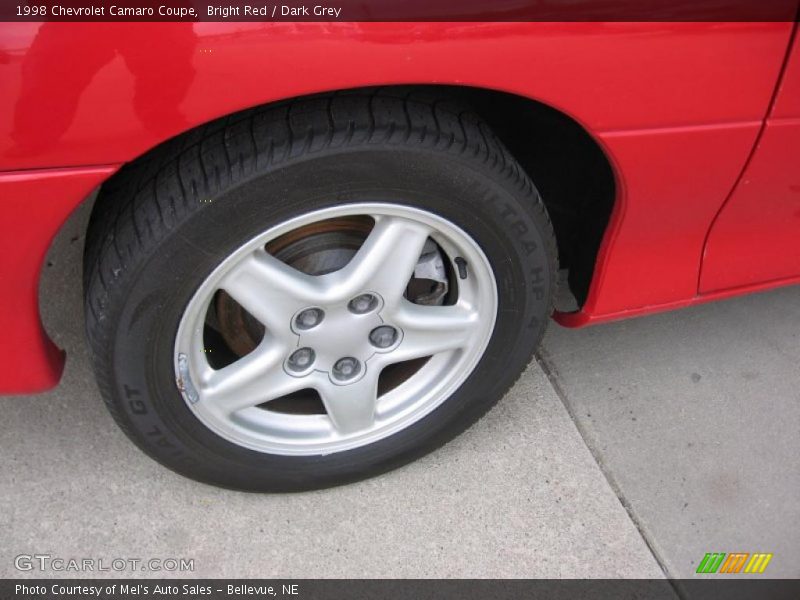 Bright Red / Dark Grey 1998 Chevrolet Camaro Coupe