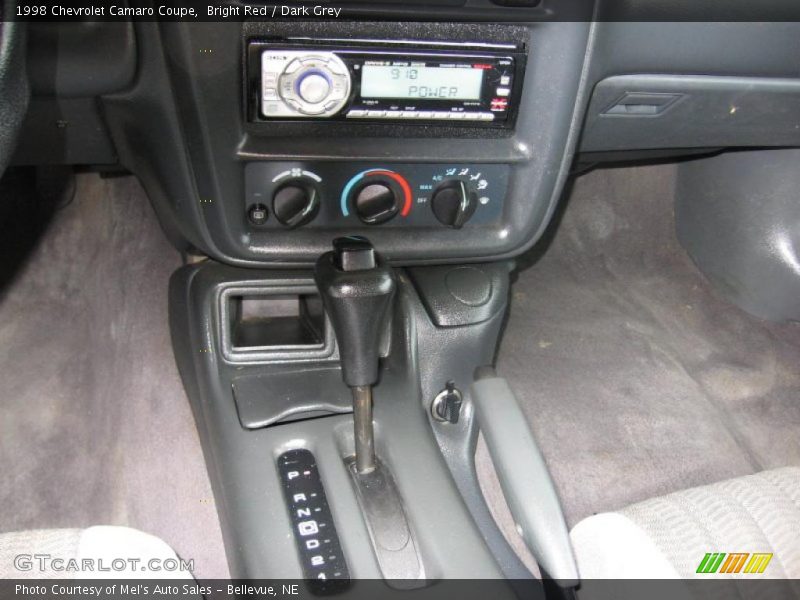Bright Red / Dark Grey 1998 Chevrolet Camaro Coupe