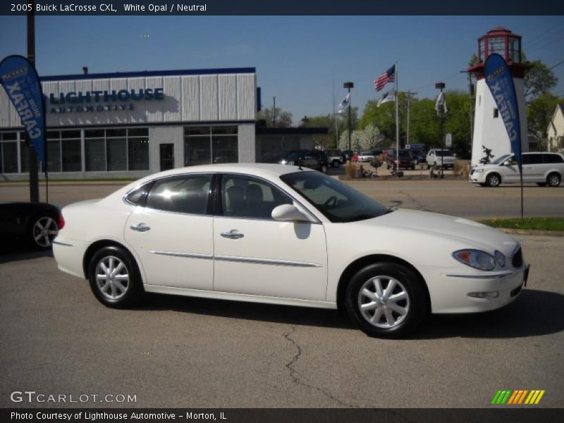 White Opal / Neutral 2005 Buick LaCrosse CXL