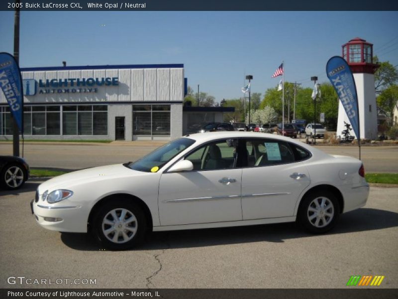 White Opal / Neutral 2005 Buick LaCrosse CXL