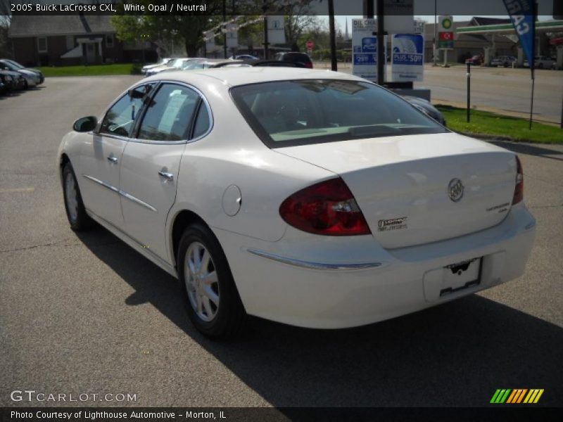 White Opal / Neutral 2005 Buick LaCrosse CXL