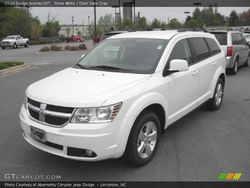 Stone White / Dark Slate Gray 2010 Dodge Journey SXT