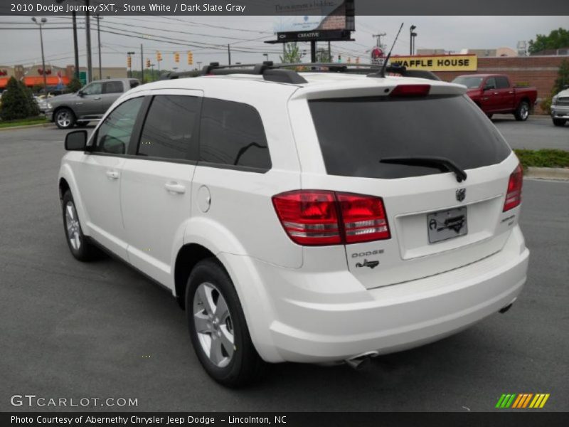 Stone White / Dark Slate Gray 2010 Dodge Journey SXT