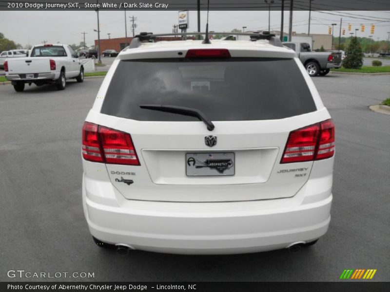 Stone White / Dark Slate Gray 2010 Dodge Journey SXT