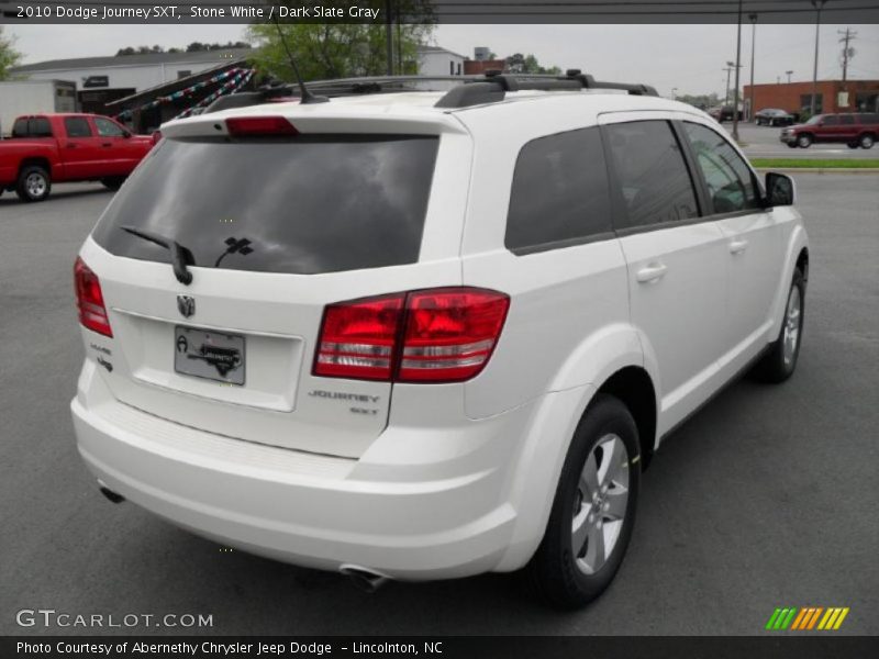 Stone White / Dark Slate Gray 2010 Dodge Journey SXT