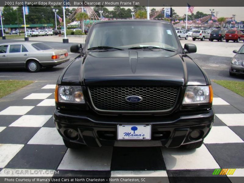 Black Clearcoat / Medium Prairie Tan 2001 Ford Ranger Edge Regular Cab
