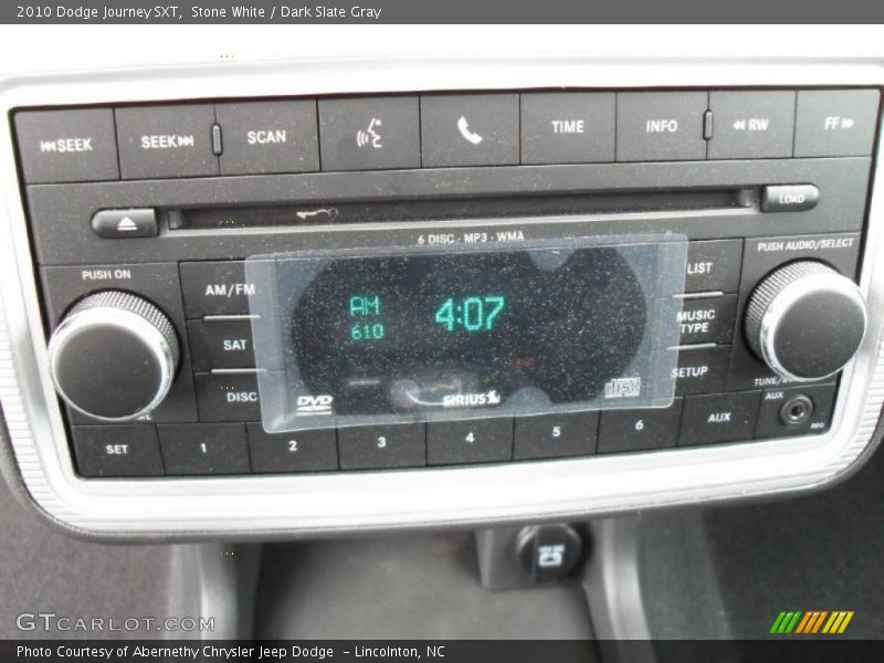 Stone White / Dark Slate Gray 2010 Dodge Journey SXT