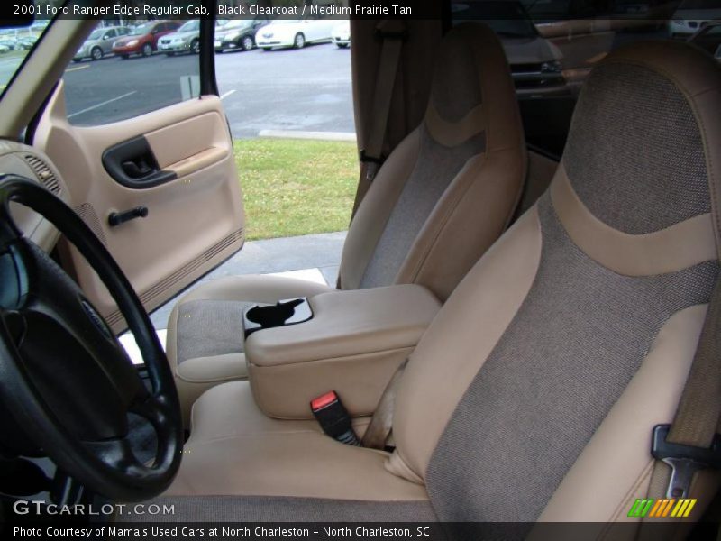 Black Clearcoat / Medium Prairie Tan 2001 Ford Ranger Edge Regular Cab
