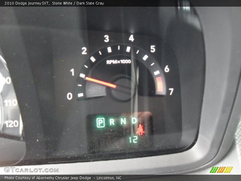 Stone White / Dark Slate Gray 2010 Dodge Journey SXT