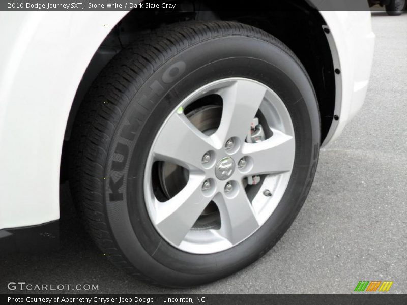 Stone White / Dark Slate Gray 2010 Dodge Journey SXT