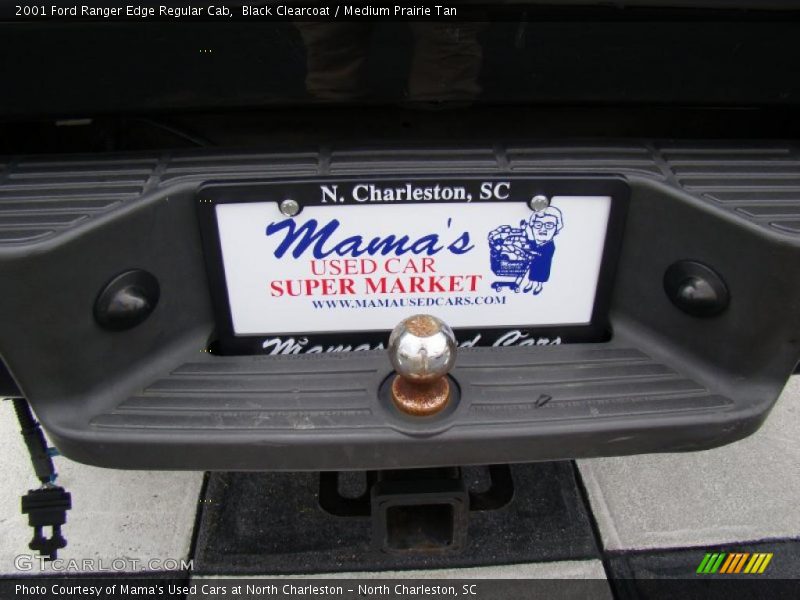 Black Clearcoat / Medium Prairie Tan 2001 Ford Ranger Edge Regular Cab