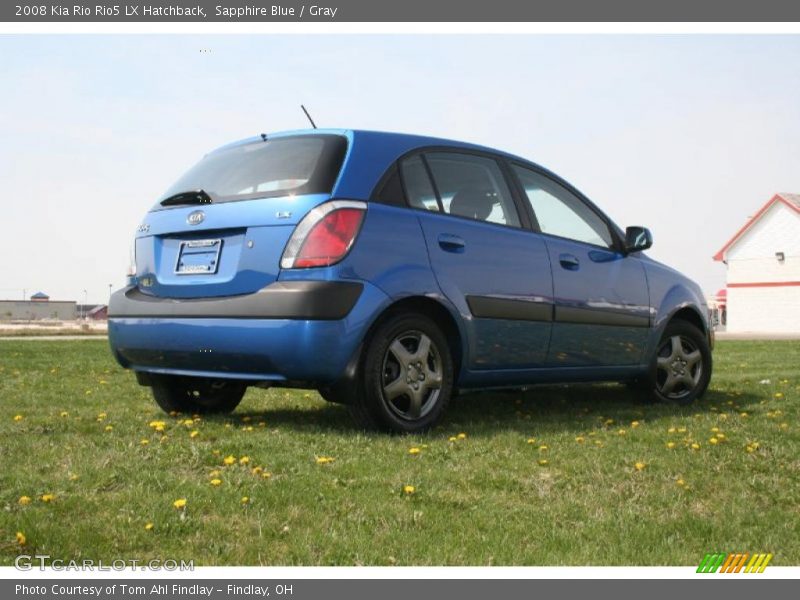 Sapphire Blue / Gray 2008 Kia Rio Rio5 LX Hatchback