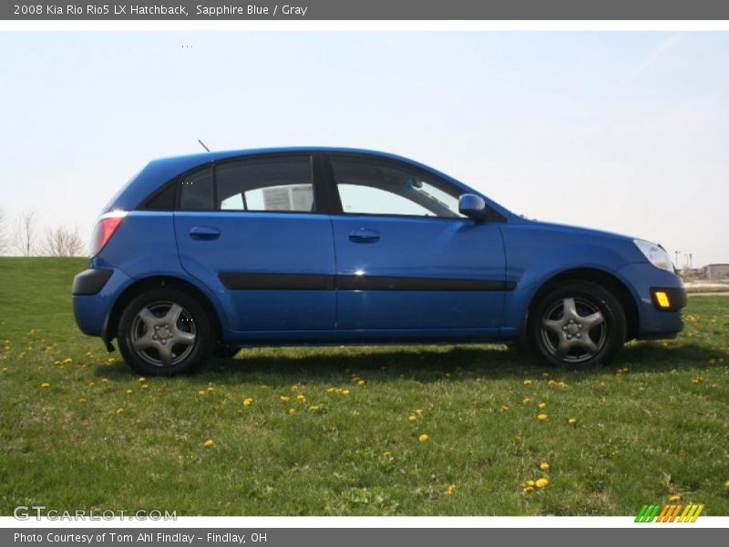 Sapphire Blue / Gray 2008 Kia Rio Rio5 LX Hatchback