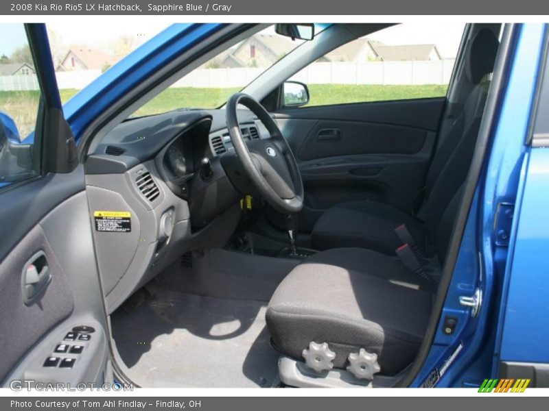 Sapphire Blue / Gray 2008 Kia Rio Rio5 LX Hatchback