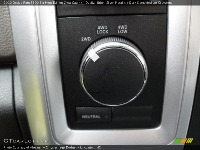 Bright Silver Metallic / Dark Slate/Medium Graystone 2010 Dodge Ram 3500 Big Horn Edition Crew Cab 4x4 Dually