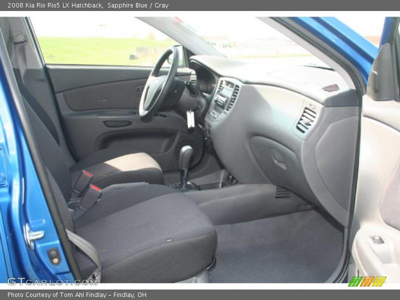 Sapphire Blue / Gray 2008 Kia Rio Rio5 LX Hatchback
