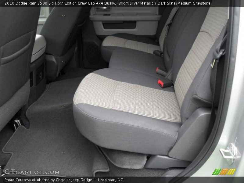Bright Silver Metallic / Dark Slate/Medium Graystone 2010 Dodge Ram 3500 Big Horn Edition Crew Cab 4x4 Dually