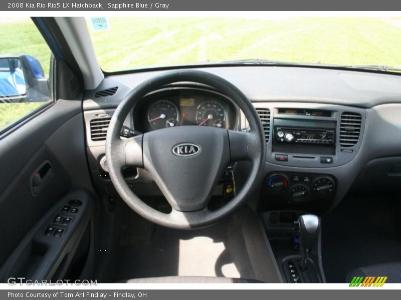 Sapphire Blue / Gray 2008 Kia Rio Rio5 LX Hatchback
