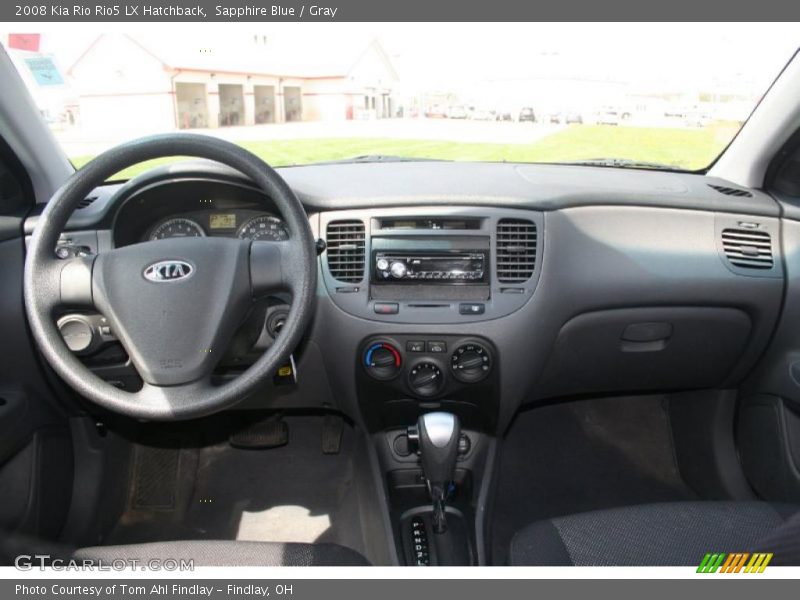 Sapphire Blue / Gray 2008 Kia Rio Rio5 LX Hatchback