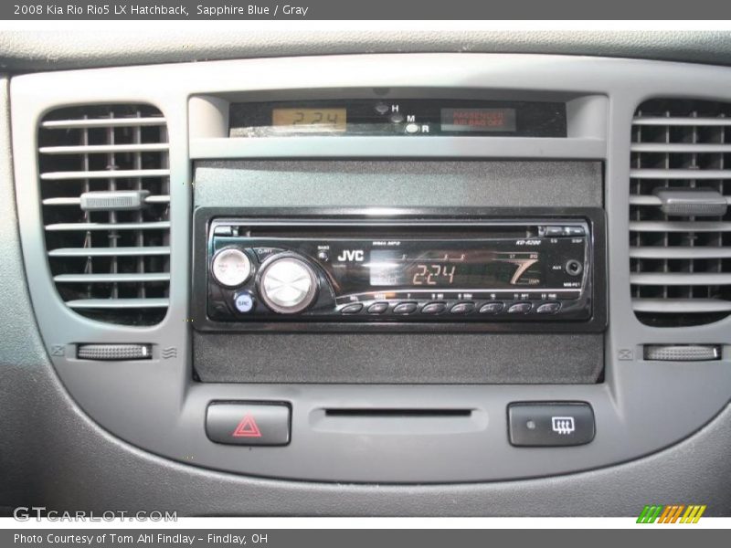 Sapphire Blue / Gray 2008 Kia Rio Rio5 LX Hatchback