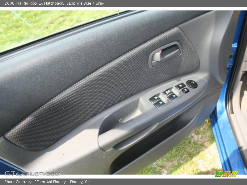 Sapphire Blue / Gray 2008 Kia Rio Rio5 LX Hatchback