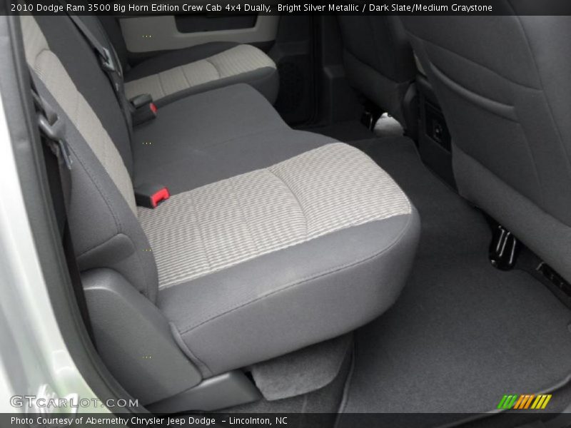 Bright Silver Metallic / Dark Slate/Medium Graystone 2010 Dodge Ram 3500 Big Horn Edition Crew Cab 4x4 Dually