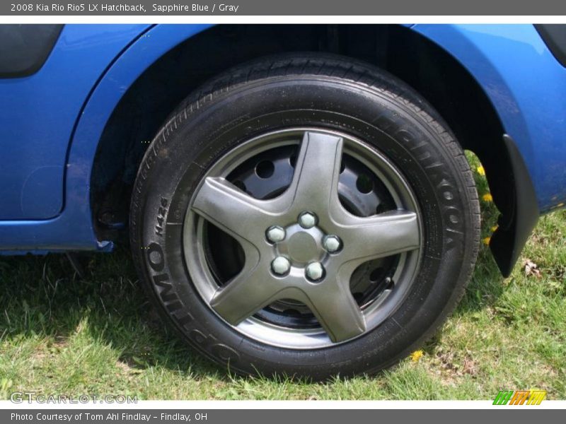 Sapphire Blue / Gray 2008 Kia Rio Rio5 LX Hatchback