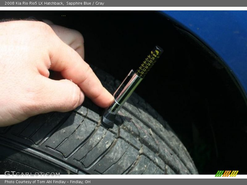 Sapphire Blue / Gray 2008 Kia Rio Rio5 LX Hatchback