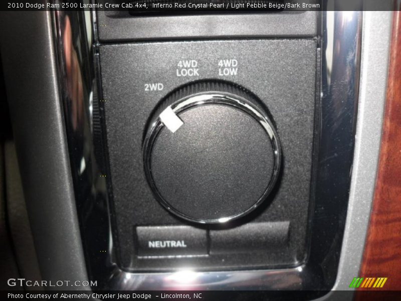 Inferno Red Crystal Pearl / Light Pebble Beige/Bark Brown 2010 Dodge Ram 2500 Laramie Crew Cab 4x4