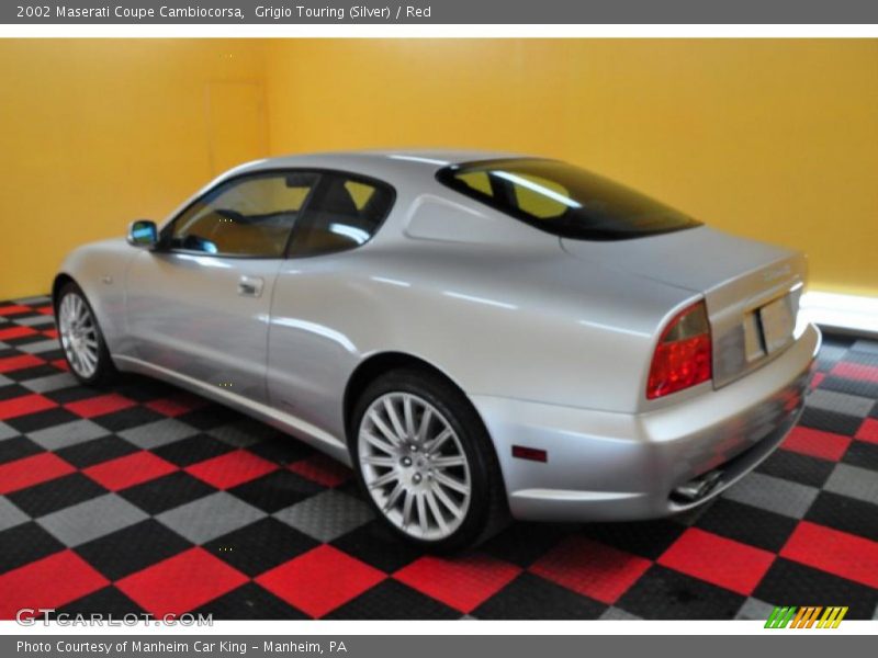 Grigio Touring (Silver) / Red 2002 Maserati Coupe Cambiocorsa