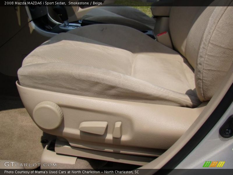 Smokestone / Beige 2008 Mazda MAZDA6 i Sport Sedan