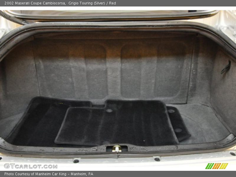 Grigio Touring (Silver) / Red 2002 Maserati Coupe Cambiocorsa