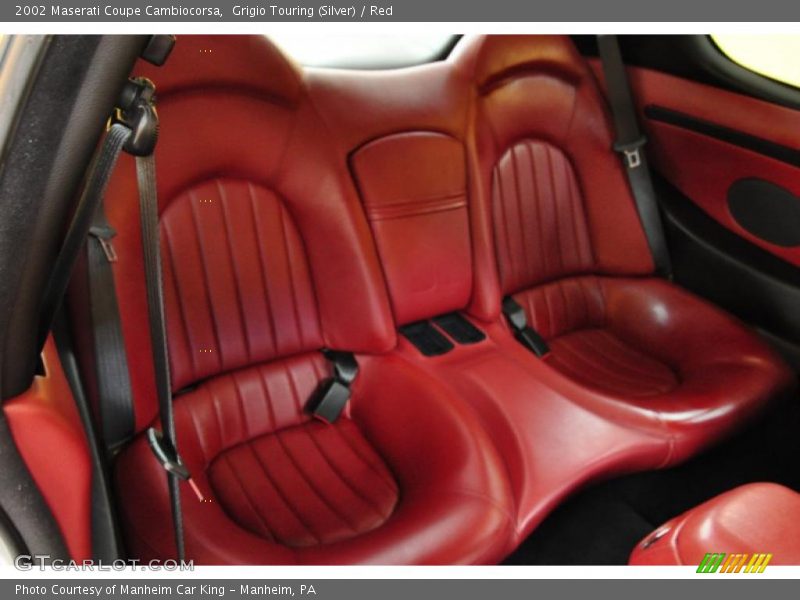 Grigio Touring (Silver) / Red 2002 Maserati Coupe Cambiocorsa