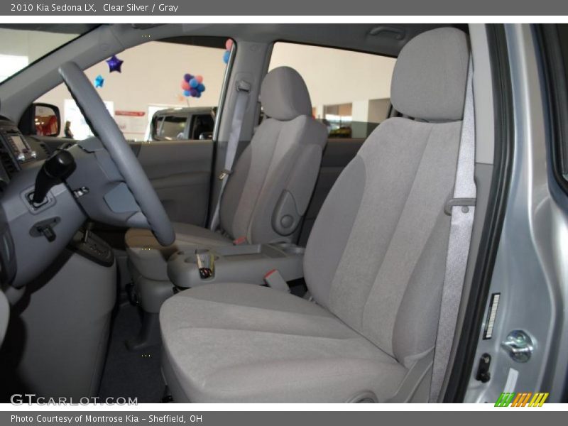 Clear Silver / Gray 2010 Kia Sedona LX