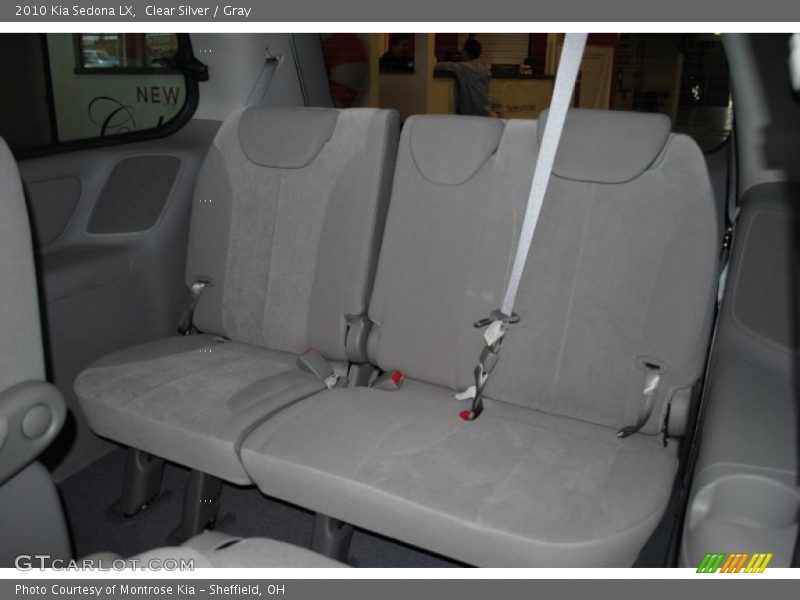 Clear Silver / Gray 2010 Kia Sedona LX