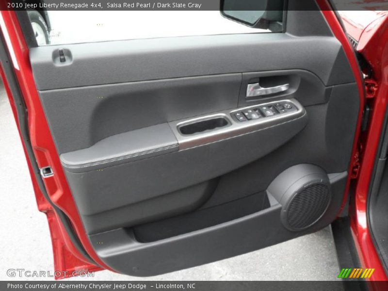 Salsa Red Pearl / Dark Slate Gray 2010 Jeep Liberty Renegade 4x4