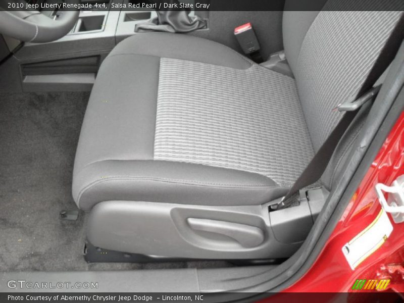 Salsa Red Pearl / Dark Slate Gray 2010 Jeep Liberty Renegade 4x4