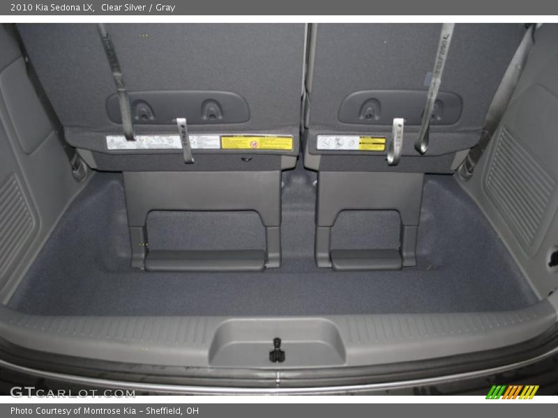 Clear Silver / Gray 2010 Kia Sedona LX