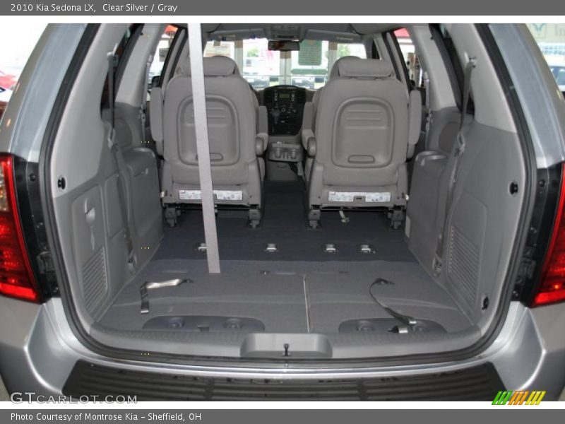 Clear Silver / Gray 2010 Kia Sedona LX