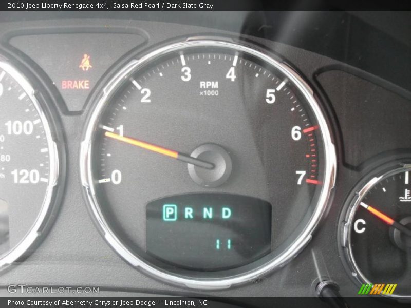 Salsa Red Pearl / Dark Slate Gray 2010 Jeep Liberty Renegade 4x4