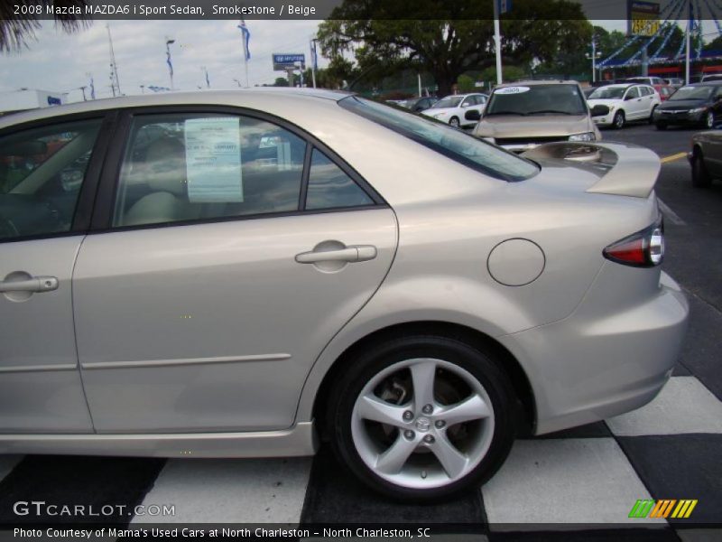 Smokestone / Beige 2008 Mazda MAZDA6 i Sport Sedan