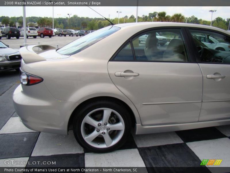 Smokestone / Beige 2008 Mazda MAZDA6 i Sport Sedan