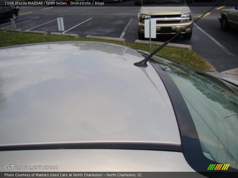 Smokestone / Beige 2008 Mazda MAZDA6 i Sport Sedan